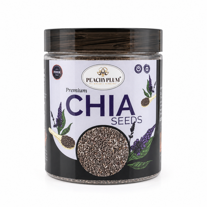 Chia Seeds 250g - Healthy Raw Seeds | Clean Chia Seeds for Eating | Calcium and Protein Rich Seeds