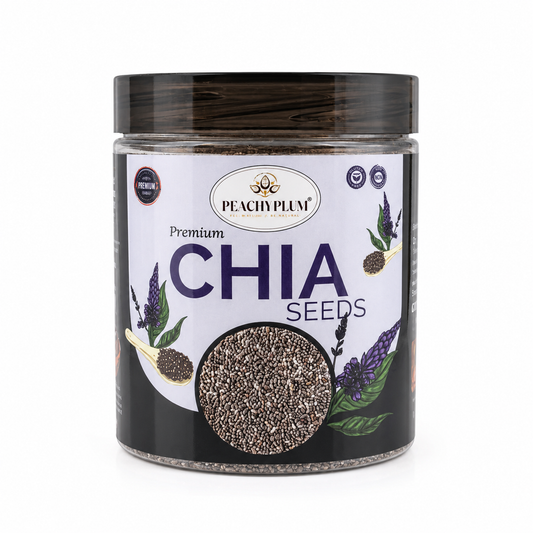 Chia Seeds 250g - Healthy Raw Seeds | Clean Chia Seeds for Eating | Calcium and Protein Rich Seeds