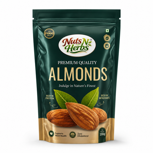 California Almonds 250g | Rich in Protein, Magnesium & Phosphorus | Crunchy Nuts & Dry Fruits